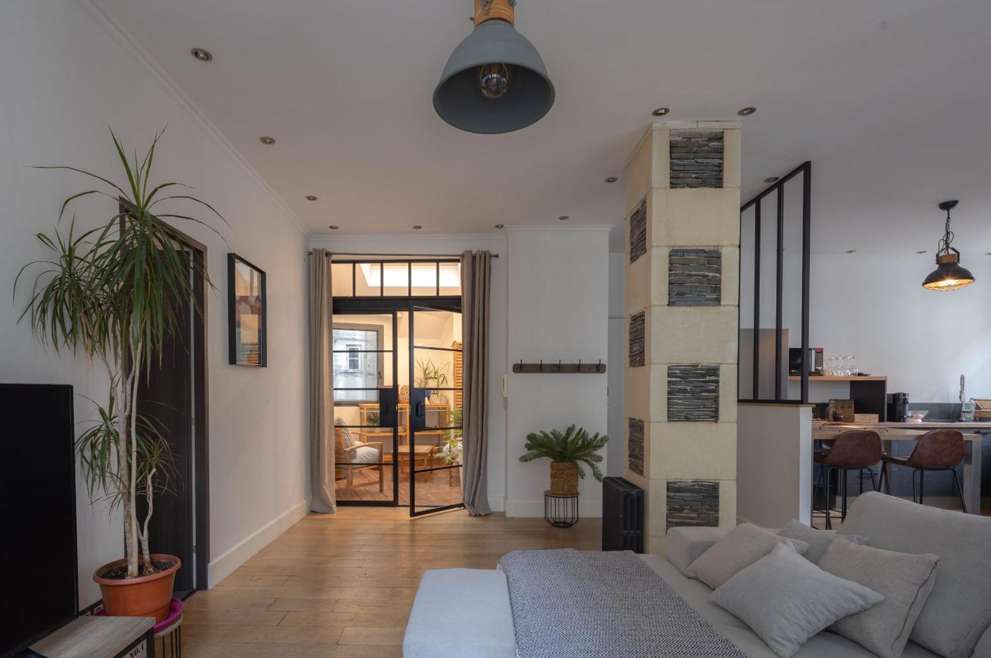 Appartement Spacieux Au Coeur D'Angers Etage 1 - 6 Personnes Luaran gambar