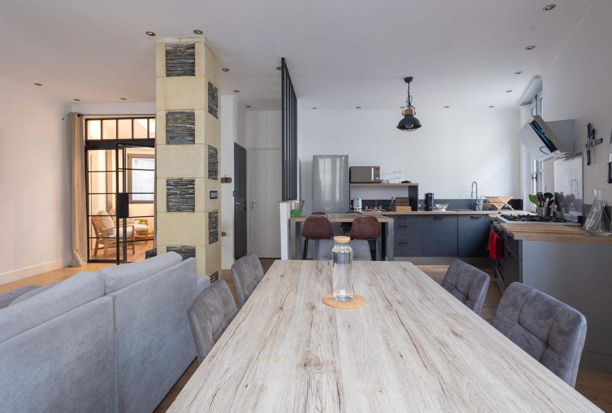 Appartement Spacieux Au Coeur D'Angers Etage 1 - 6 Personnes Luaran gambar